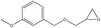 2-{[(3-methoxyphenyl)methoxy]methyl}oxirane 구조식 이미지