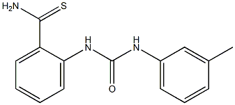 2-{[(3-methylphenyl)carbamoyl]amino}benzene-1-carbothioamide Structure