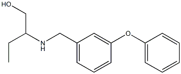 2-{[(3-phenoxyphenyl)methyl]amino}butan-1-ol Structure