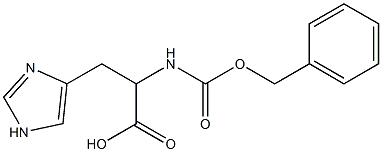 2-{[(benzyloxy)carbonyl]amino}-3-(1H-imidazol-4-yl)propanoic acid Structure