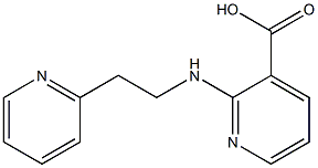 2-{[2-(pyridin-2-yl)ethyl]amino}pyridine-3-carboxylic acid 구조식 이미지