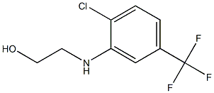 2-{[2-chloro-5-(trifluoromethyl)phenyl]amino}ethan-1-ol Structure