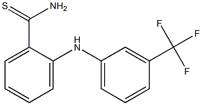 2-{[3-(trifluoromethyl)phenyl]amino}benzene-1-carbothioamide Structure