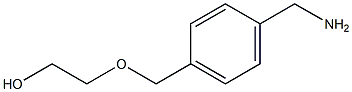 2-{[4-(aminomethyl)phenyl]methoxy}ethan-1-ol 구조식 이미지