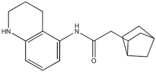 2-{bicyclo[2.2.1]heptan-2-yl}-N-(1,2,3,4-tetrahydroquinolin-5-yl)acetamide Structure