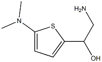 2-amino-1-[5-(dimethylamino)thien-2-yl]ethanol Structure