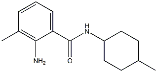 2-amino-3-methyl-N-(4-methylcyclohexyl)benzamide 구조식 이미지