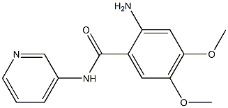 2-amino-4,5-dimethoxy-N-pyridin-3-ylbenzamide 구조식 이미지