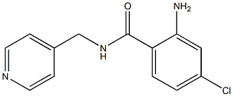 2-amino-4-chloro-N-(pyridin-4-ylmethyl)benzamide 구조식 이미지