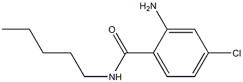 2-amino-4-chloro-N-pentylbenzamide Structure