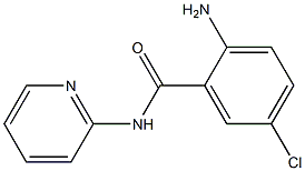 2-amino-5-chloro-N-pyridin-2-ylbenzamide 구조식 이미지