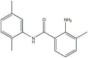 2-amino-N-(2,5-dimethylphenyl)-3-methylbenzamide 구조식 이미지