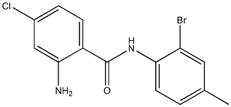 2-amino-N-(2-bromo-4-methylphenyl)-4-chlorobenzamide 구조식 이미지