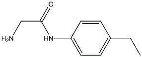 2-amino-N-(4-ethylphenyl)acetamide 구조식 이미지