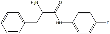 2-amino-N-(4-fluorophenyl)-3-phenylpropanamide 구조식 이미지