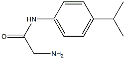 2-amino-N-(4-isopropylphenyl)acetamide Structure