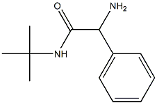 2-amino-N-(tert-butyl)-2-phenylacetamide 구조식 이미지