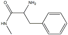 2-amino-N-methyl-3-phenylpropanamide 구조식 이미지