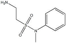 2-amino-N-methyl-N-phenylethanesulfonamide Structure