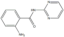 2-amino-N-pyrimidin-2-ylbenzamide 구조식 이미지