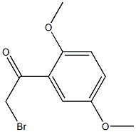 2-bromo-1-(2,5-dimethoxyphenyl)ethan-1-one Structure