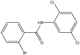 2-bromo-N-(2,5-dichlorophenyl)benzamide 구조식 이미지