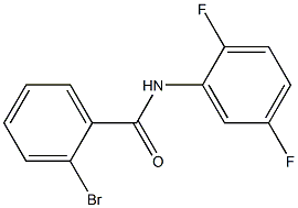 2-bromo-N-(2,5-difluorophenyl)benzamide 구조식 이미지