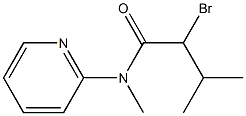 2-bromo-N,3-dimethyl-N-(pyridin-2-yl)butanamide Structure