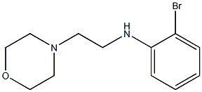 2-bromo-N-[2-(morpholin-4-yl)ethyl]aniline Structure