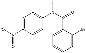 2-bromo-N-methyl-N-(4-nitrophenyl)benzamide 구조식 이미지
