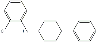 2-chloro-N-(4-phenylcyclohexyl)aniline Structure