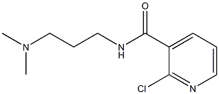 2-chloro-N-[3-(dimethylamino)propyl]pyridine-3-carboxamide 구조식 이미지
