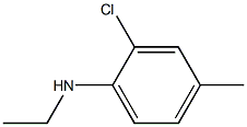 2-chloro-N-ethyl-4-methylaniline 구조식 이미지