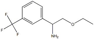 2-ethoxy-1-[3-(trifluoromethyl)phenyl]ethanamine 구조식 이미지