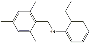 2-ethyl-N-[(2,4,6-trimethylphenyl)methyl]aniline 구조식 이미지
