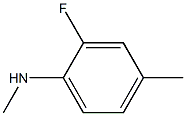 2-fluoro-N,4-dimethylaniline 구조식 이미지