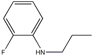 2-fluoro-N-propylaniline Structure