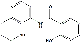 2-hydroxy-N-(1,2,3,4-tetrahydroquinolin-8-yl)benzamide Structure