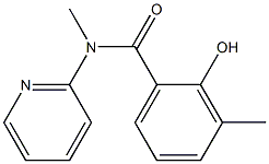 2-hydroxy-N,3-dimethyl-N-(pyridin-2-yl)benzamide Structure