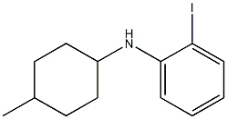 2-iodo-N-(4-methylcyclohexyl)aniline 구조식 이미지