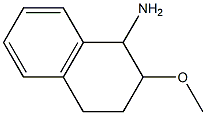 2-methoxy-1,2,3,4-tetrahydronaphthalen-1-amine 구조식 이미지