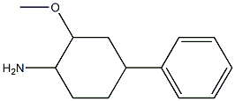 2-methoxy-4-phenylcyclohexanamine Structure