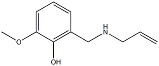 2-methoxy-6-[(prop-2-en-1-ylamino)methyl]phenol 구조식 이미지