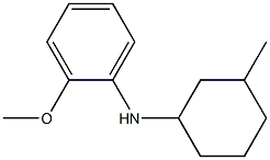 2-methoxy-N-(3-methylcyclohexyl)aniline 구조식 이미지