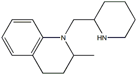 2-methyl-1-(piperidin-2-ylmethyl)-1,2,3,4-tetrahydroquinoline 구조식 이미지