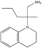 2-methyl-2-(1,2,3,4-tetrahydroquinolin-1-yl)pentan-1-amine Structure