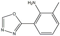 2-methyl-6-(1,3,4-oxadiazol-2-yl)aniline Structure