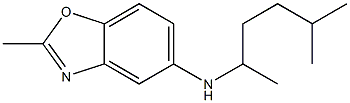 2-methyl-N-(5-methylhexan-2-yl)-1,3-benzoxazol-5-amine Structure