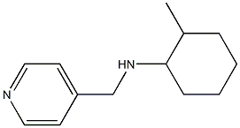 2-methyl-N-(pyridin-4-ylmethyl)cyclohexan-1-amine 구조식 이미지