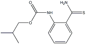 2-methylpropyl N-(2-carbamothioylphenyl)carbamate Structure